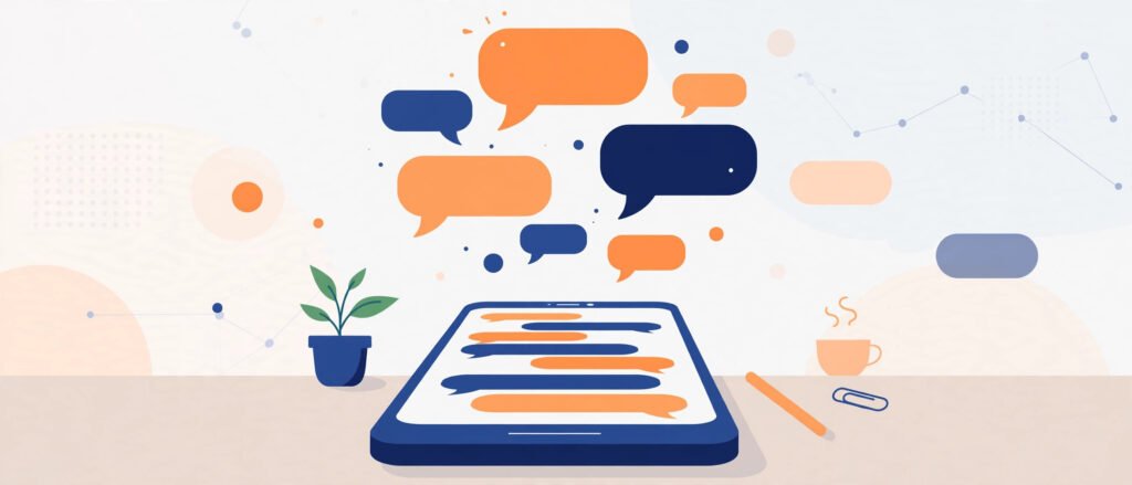 Website chatbot for small business lead capture